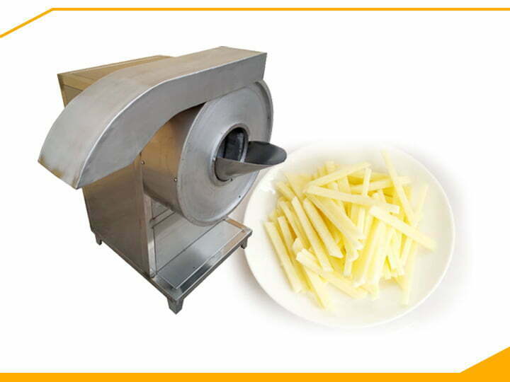 How to make crinkle-cut chips with a potato slicer machine?