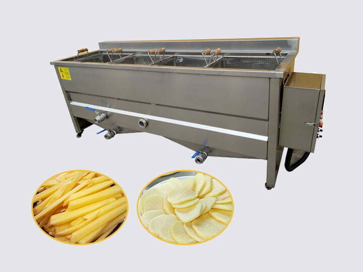 French fries frying machine