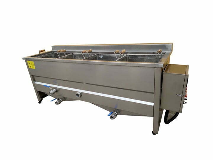 200kg/h french fries blanching machine