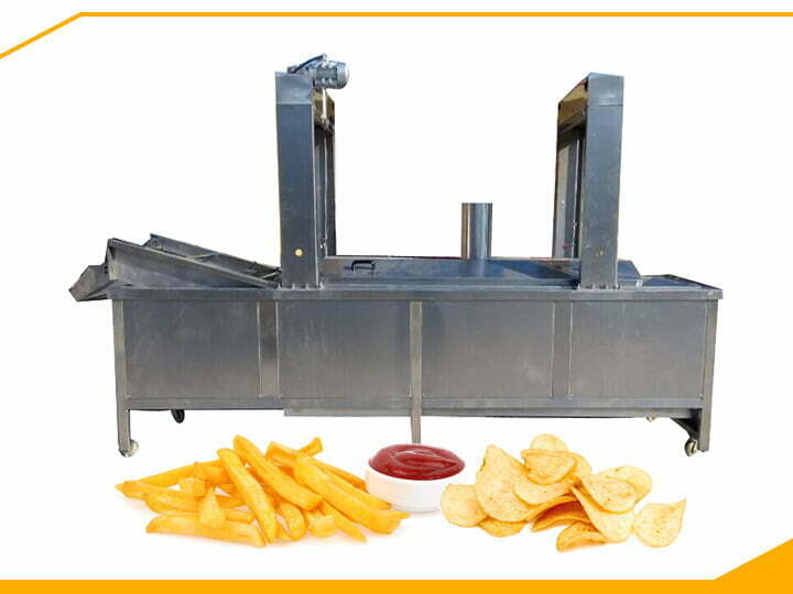 máquina de fritar batatas fritas