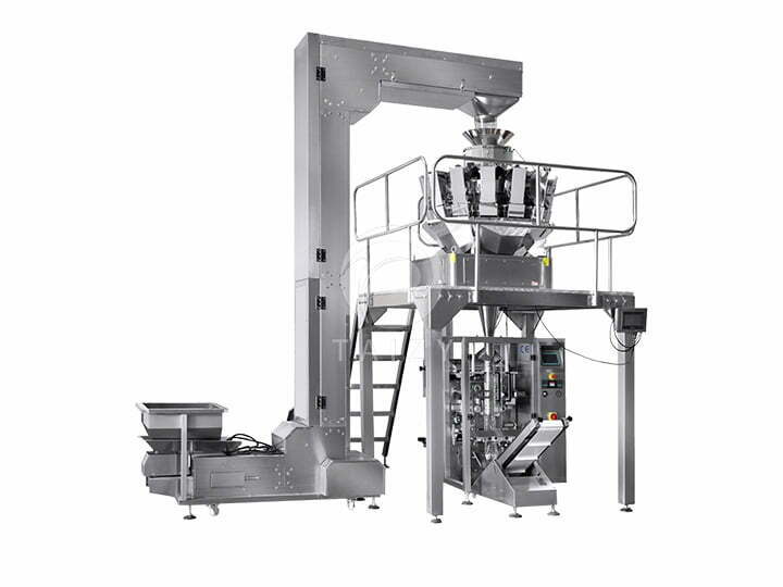 machine d'emballage de chips de banane