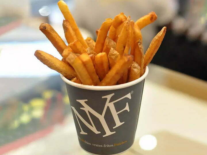 French fries with good taste