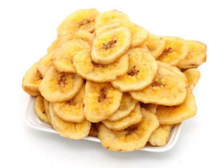 Fried banana chips