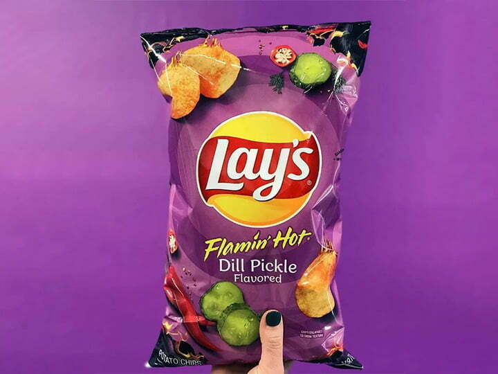 Potato chips of lays