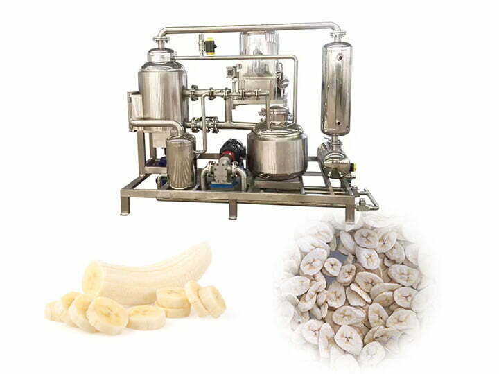 banana chips frying machine