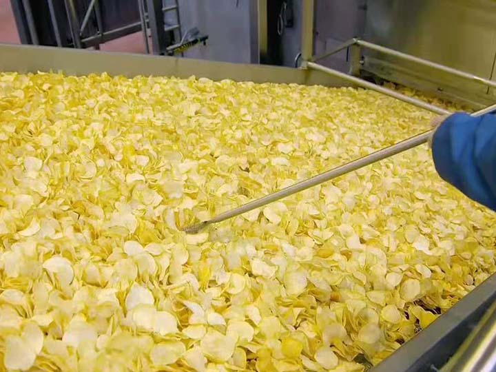 what is potato chips production line price