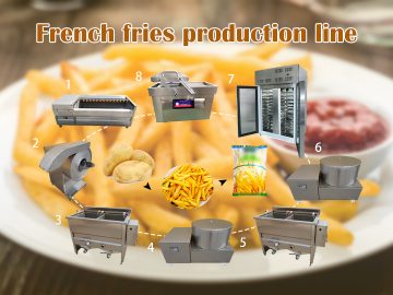 French fries production line 1
