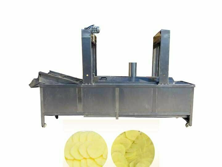 Industrial Potato Chips Making Machine 200Kg/H 6 Potato blanching machine for chips with blanched pototo chips