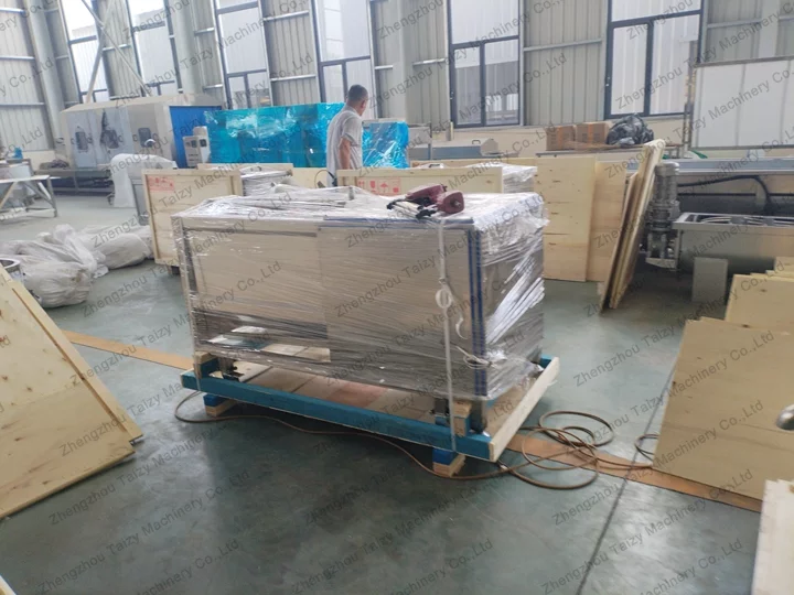 potato washing packaging